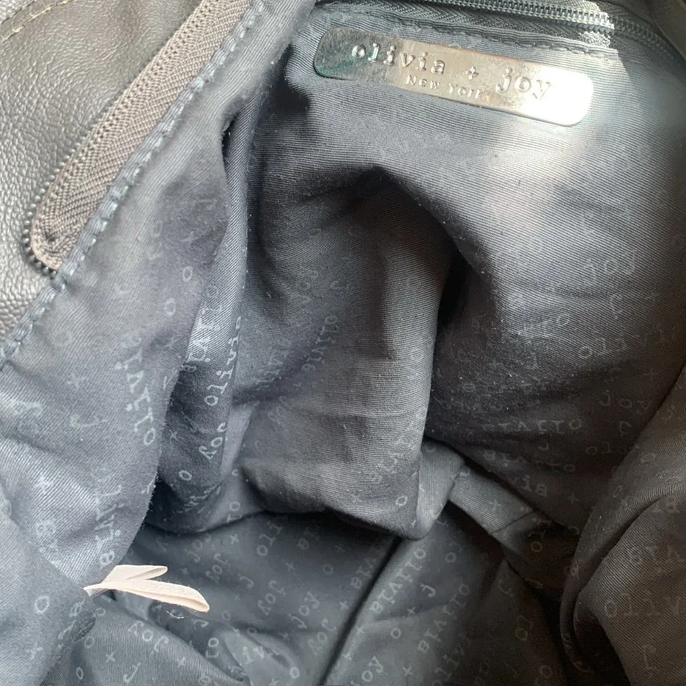 Olivia + Joy Slouchy Hobo Zipper Detail Shoulder Bag